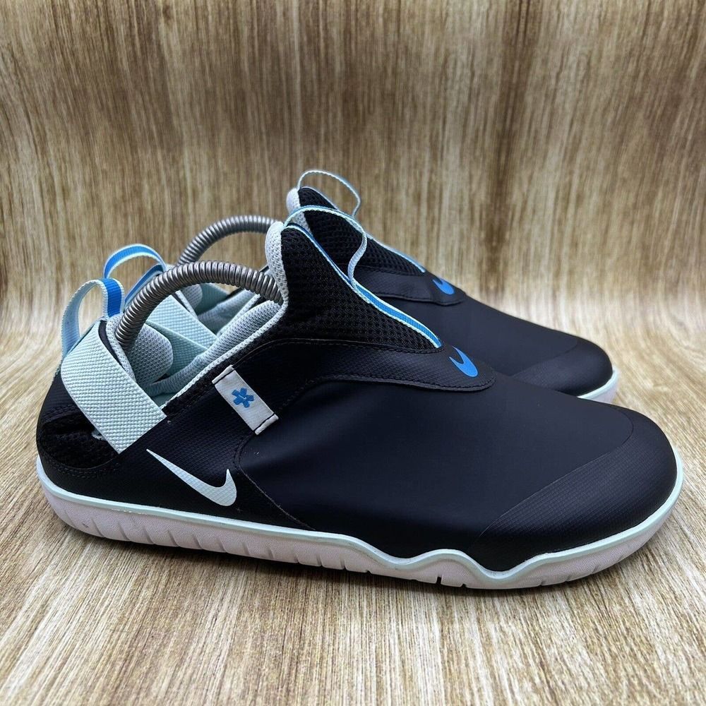 Nike Zoom Pulse Nurse Medical Shoes Slip On Black Blue CT1629-001 Men's Size 9.5